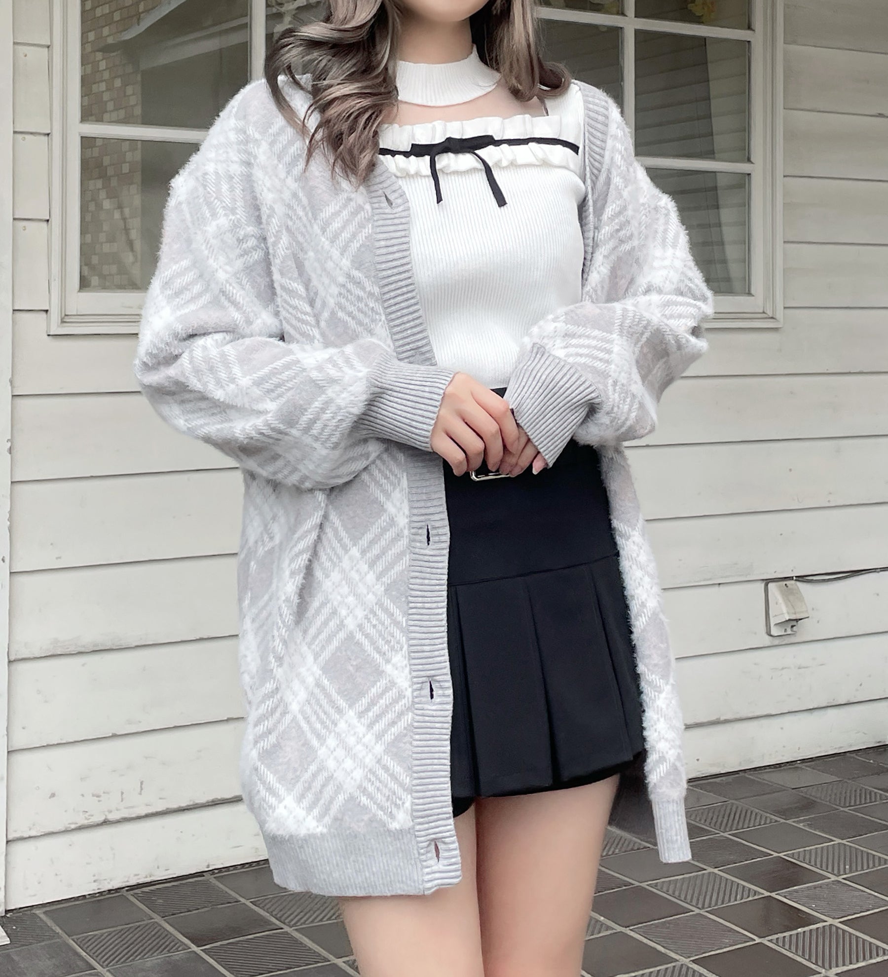 2wayチュニックニット