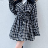 ティペット付きハーフコート