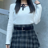 スリットリボンスリーブトップス