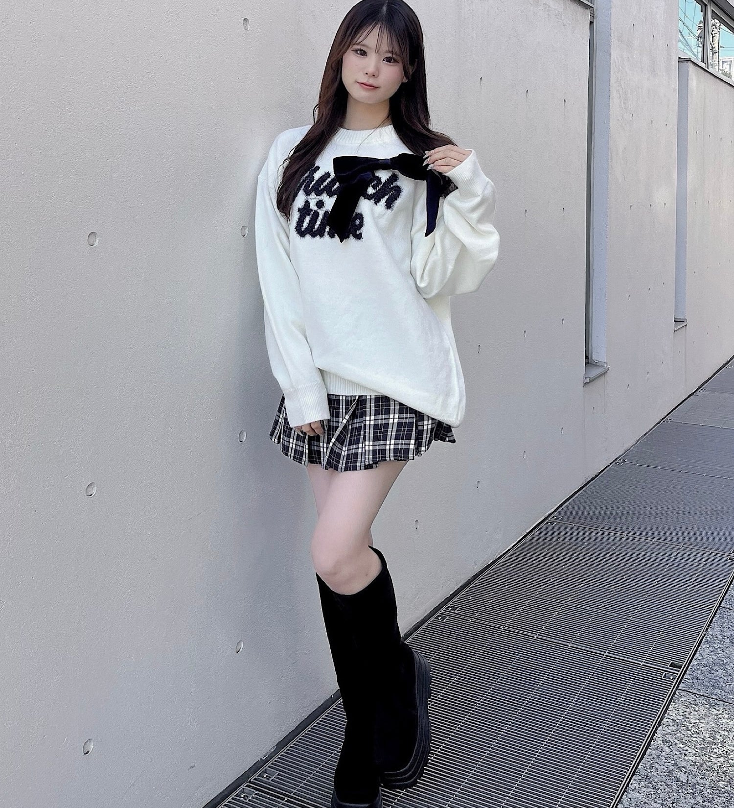 【予約商品 12月下旬発送】レイヤードスカパン