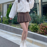 ベルト付きスカパン