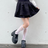 【abcボトムス10％割♡】ダブルフレアスカート