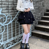 リボンレイヤードトップス