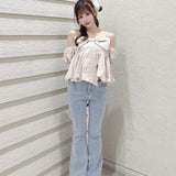 【7月24日(金)発売スタート】２WAYバルーンリボントップス