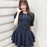 【7月22日(水)発売スタート】ダブル釦ミニワンピース