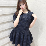 【7月22日(水)発売スタート】ダブル釦ミニワンピース