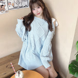 【9月4日(金)発売スタート】ワンショルリボンニットワンピース