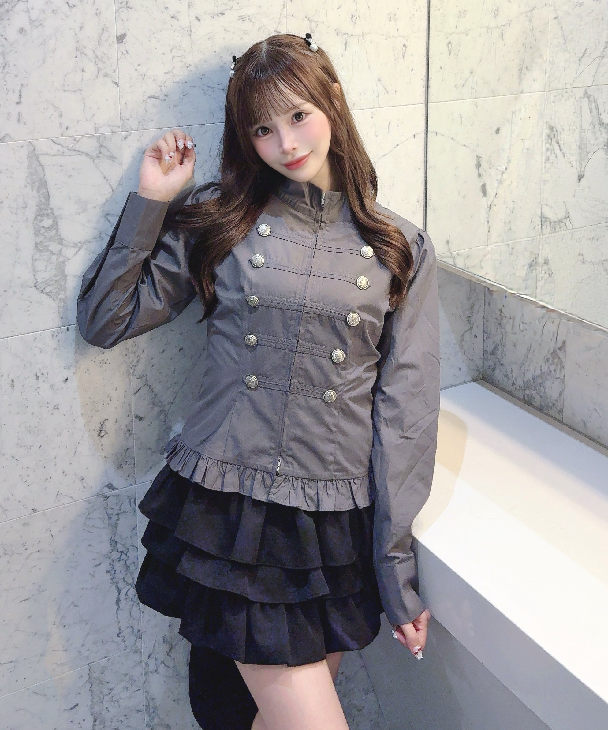 【9月4日(金)発売スタート】ナポレオンブラウス(長袖)