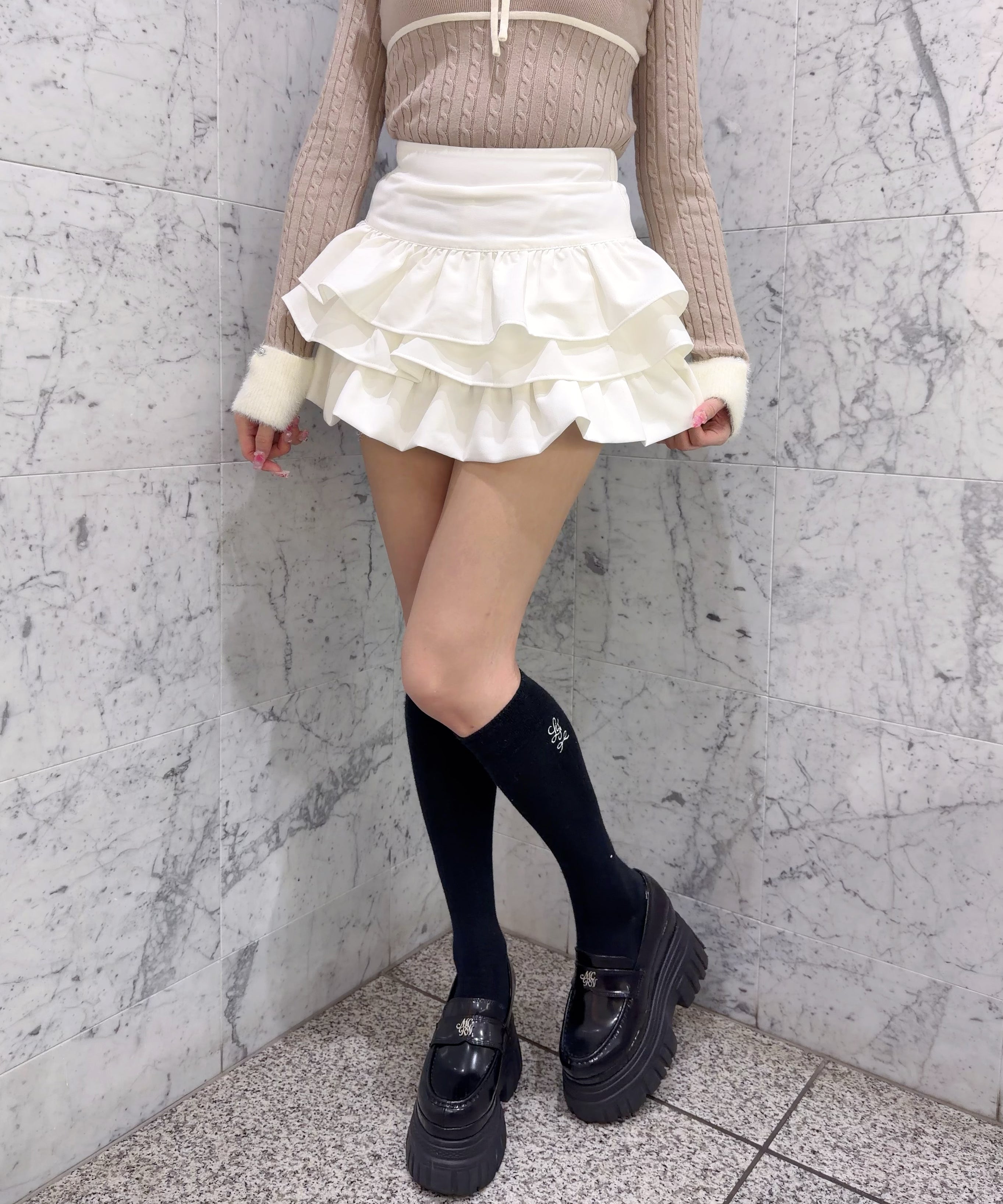 【10月23日(金)発売スタート】ティアードバルーンスカート