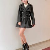 ビットスタンドカラーミドルコート