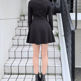 【予約商品 12月中旬発送】チェーンカラーZIPニットワンピース