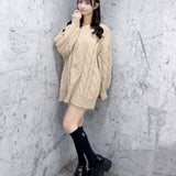 【10月30日(金)発売スタート】バックリボンニットワンピース