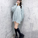 【10月30日(金)発売スタート】バックリボンニットワンピース