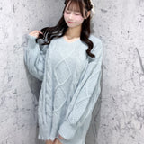 【10月30日(金)発売スタート】バックリボンニットワンピース