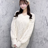【10月30日(金)発売スタート】バックリボンニットワンピース