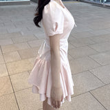 【6/26(金)発売スタート】カットフリルミニワンピース