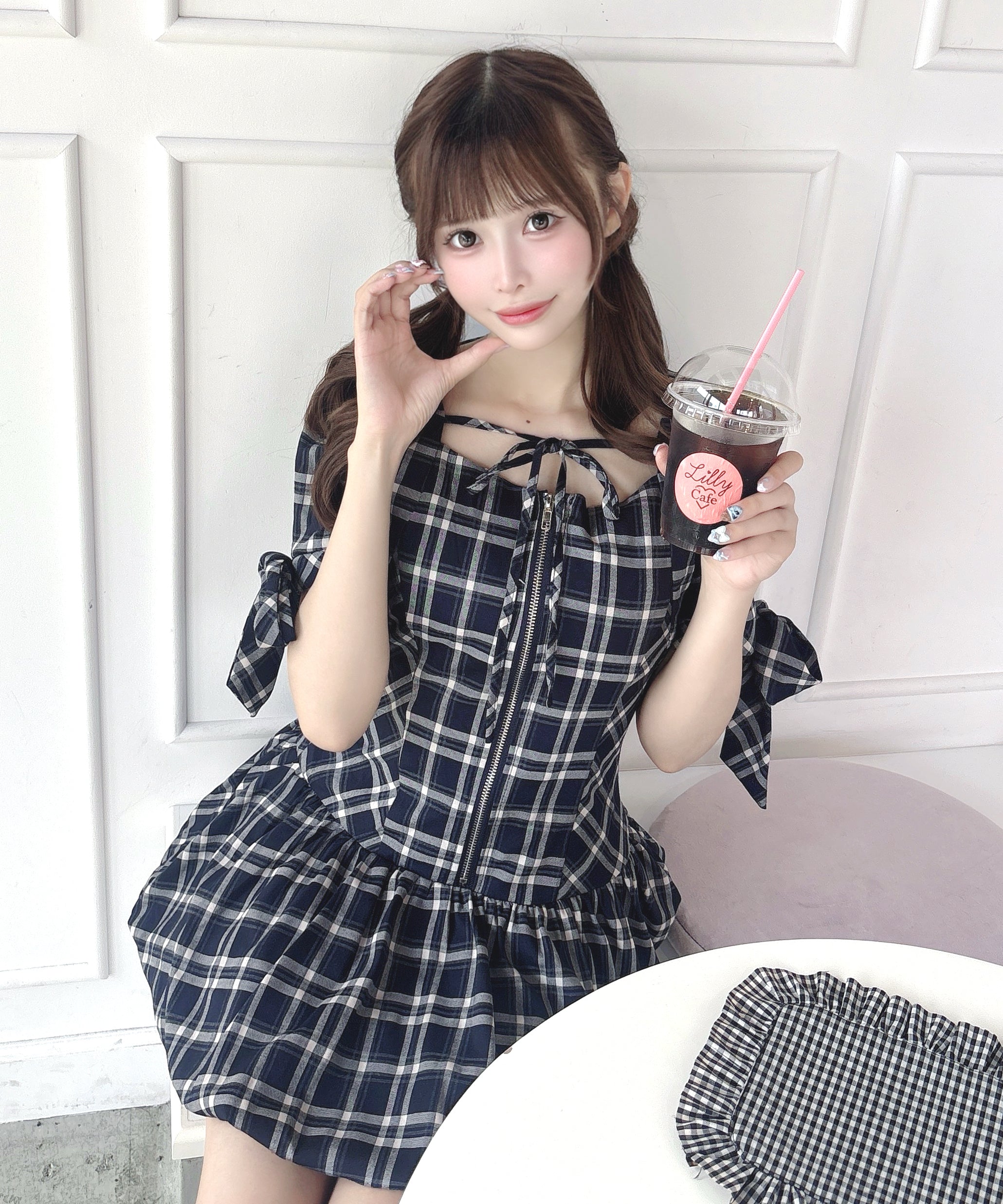 バルーンミニワンピース