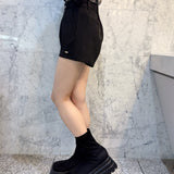 スエードショートパンツ
