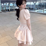 【6/26(金)発売スタート】カットフリルミニワンピース