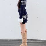 【予約販売12月中旬お届け】ノルディックニットセットアップ