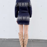 【予約販売12月中旬お届け】ノルディックニットセットアップ