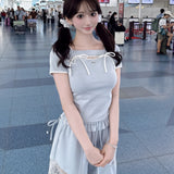 【6/26(金)発売スタート】オフショルリボンカットソー