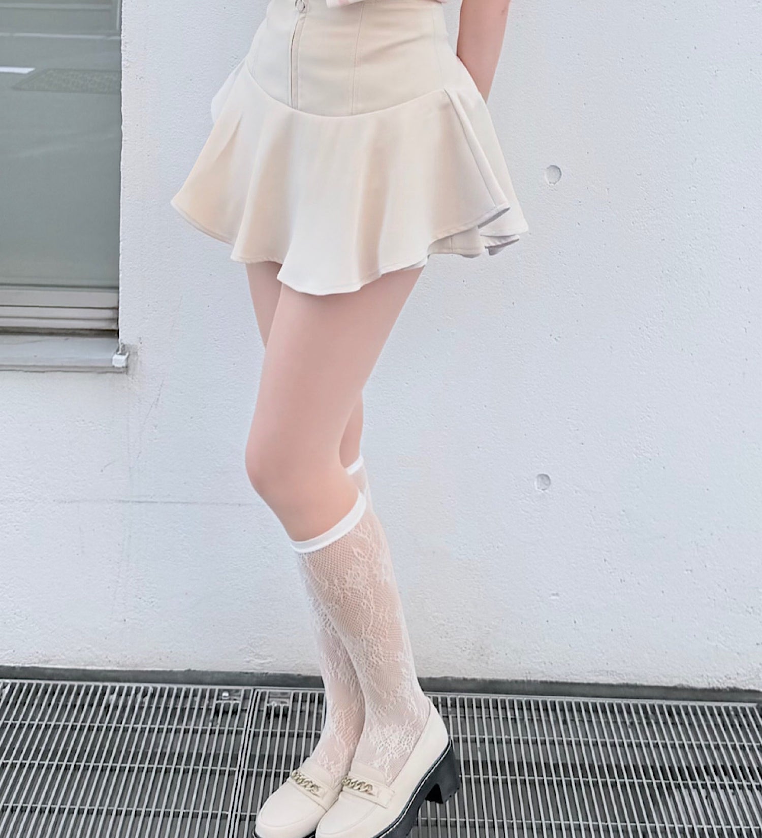 【予約商品 5月中旬発送】ジップレイヤードスカパン