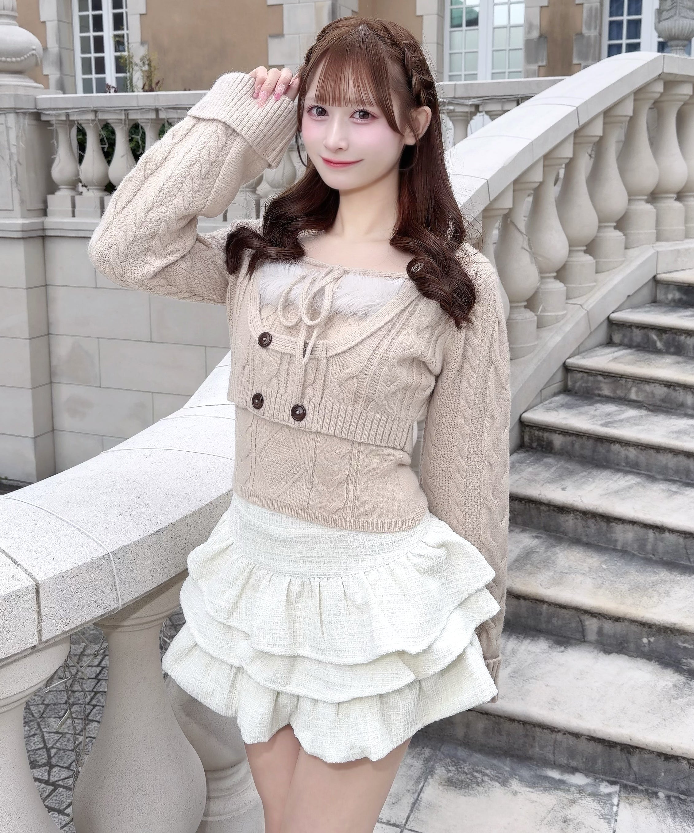 【10月30日(金)発売スタート】ボレロアンサンブルニット