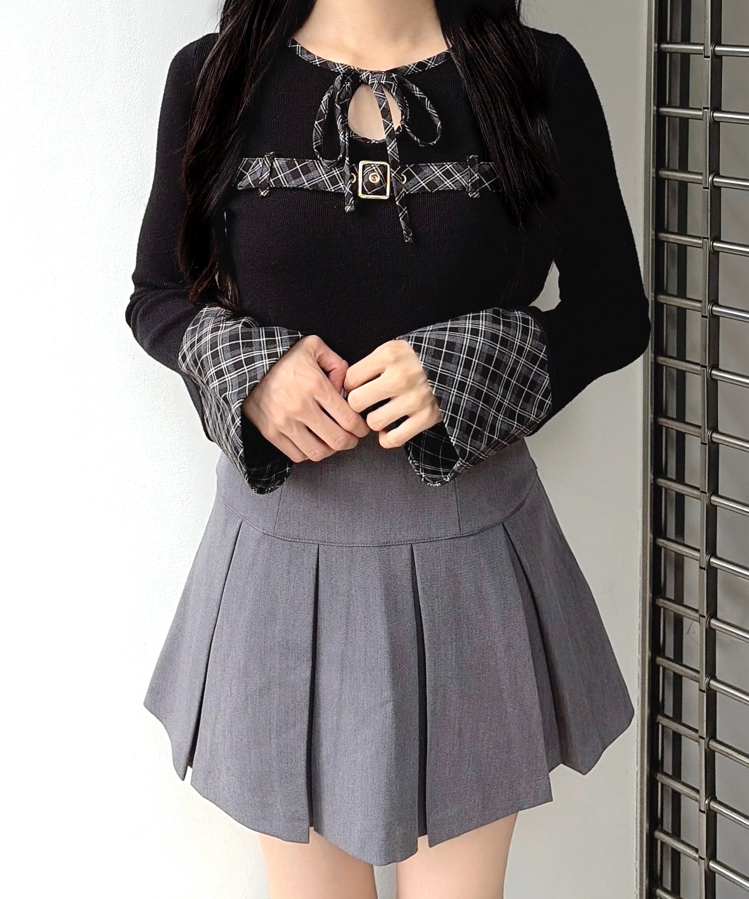 【9月11日(金)発売スタート】ベルトリボンニット