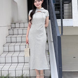 ロングパーカーワンピース