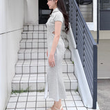 ロングパーカーワンピース