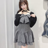 【7月31日(金)発売スタート】リボンアンサンブルワンピース