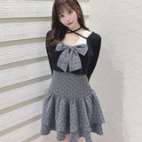 【7月31日(金)発売スタート】リボンアンサンブルワンピース