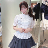 【8月7日(金)発売スタート】ナポレオンパフスリーブブラウス