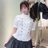 【8月7日(金)発売スタート】ナポレオンパフスリーブブラウス
