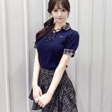 ダブルカラーニット