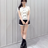 【SPECIAL PRICE】Ｗボタンブラウス