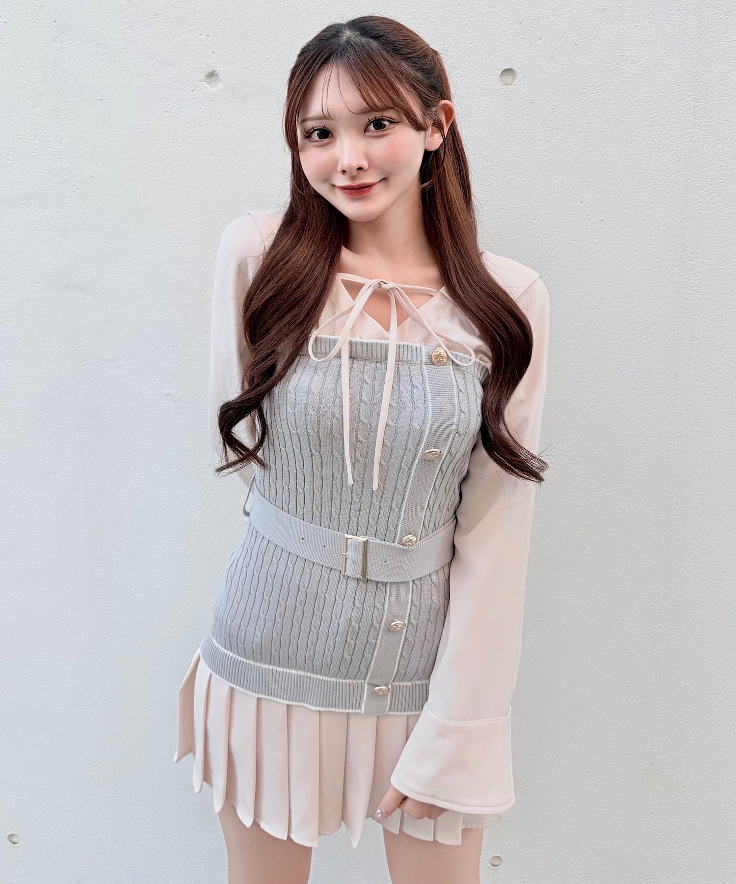 シャツドッキングプリーツワンピース 予約商品3月上旬発送】シャツドッキングプリーツワンピース – PARK by