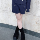 【9月18日(金)発売スタート】ニットショートパンツ