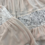 【SALE】レースラインリボンキャミワンピース
