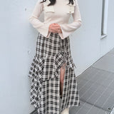 【予約商品10月上旬お届け】ショルダーリボンニット