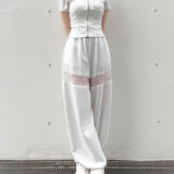 【SALE】レースパーカートップス（SET UP対応）