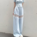 【SALE】レースパーカートップス（SET UP対応）