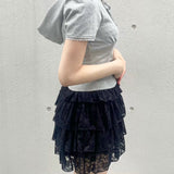 【SALE】レースパーカートップス（SET UP対応）