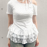【SALE】チョーカーペプラムトップス