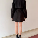 ビットスタンドカラーミドルコート