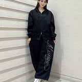 【8月28日(金)発売スタート】ビジューロゴスウェットパンツ
