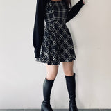 【予約商品9月中旬お届け】ショートニット×キャミワンピースセット