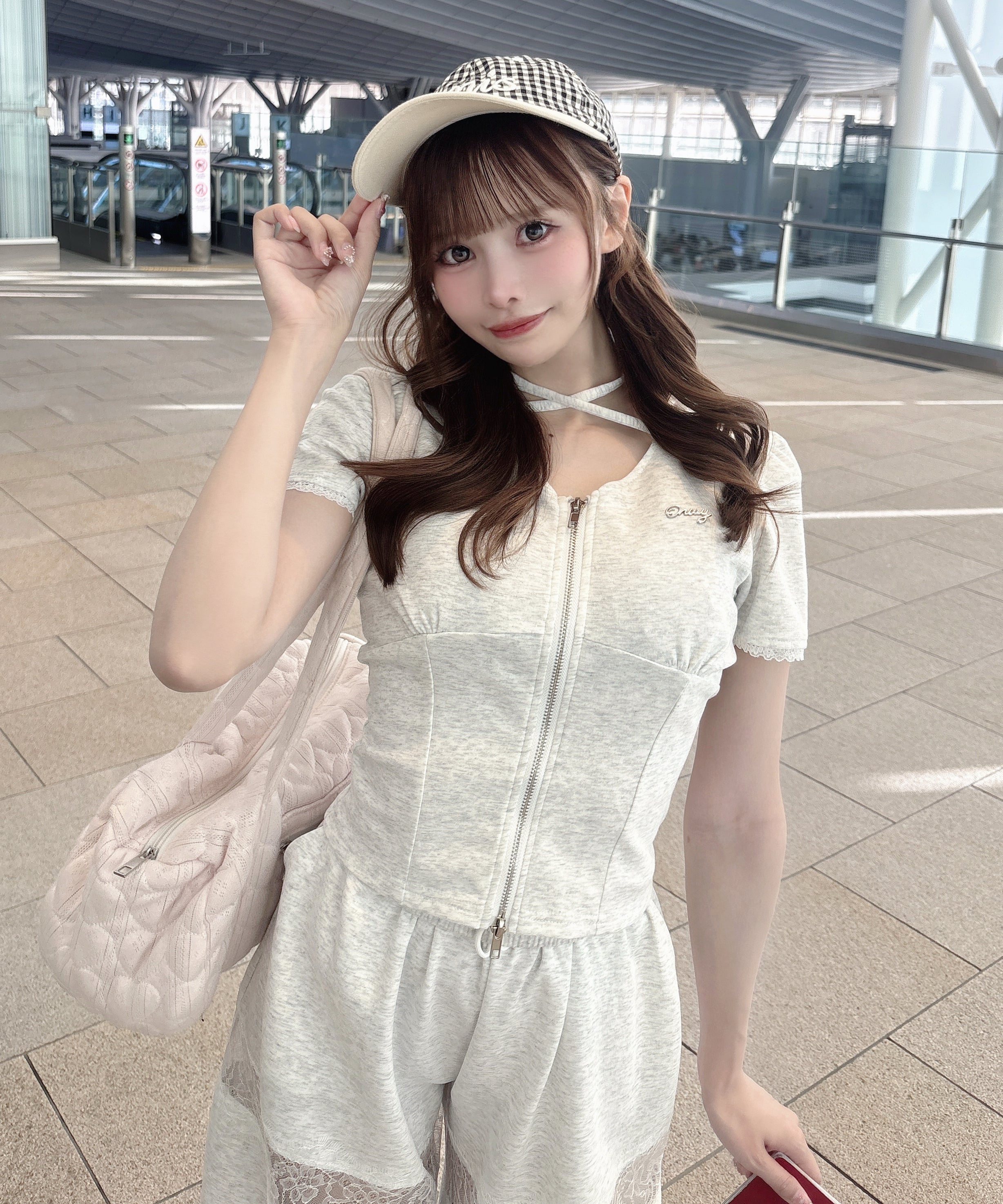 SET UP♡】レースパーカートップス – PARK by one way（パークバイ
