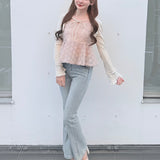 【一部予約商品】ローズペプラムキャミ